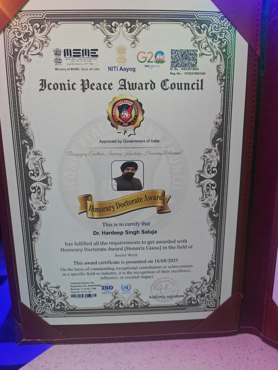 Award & Recognition